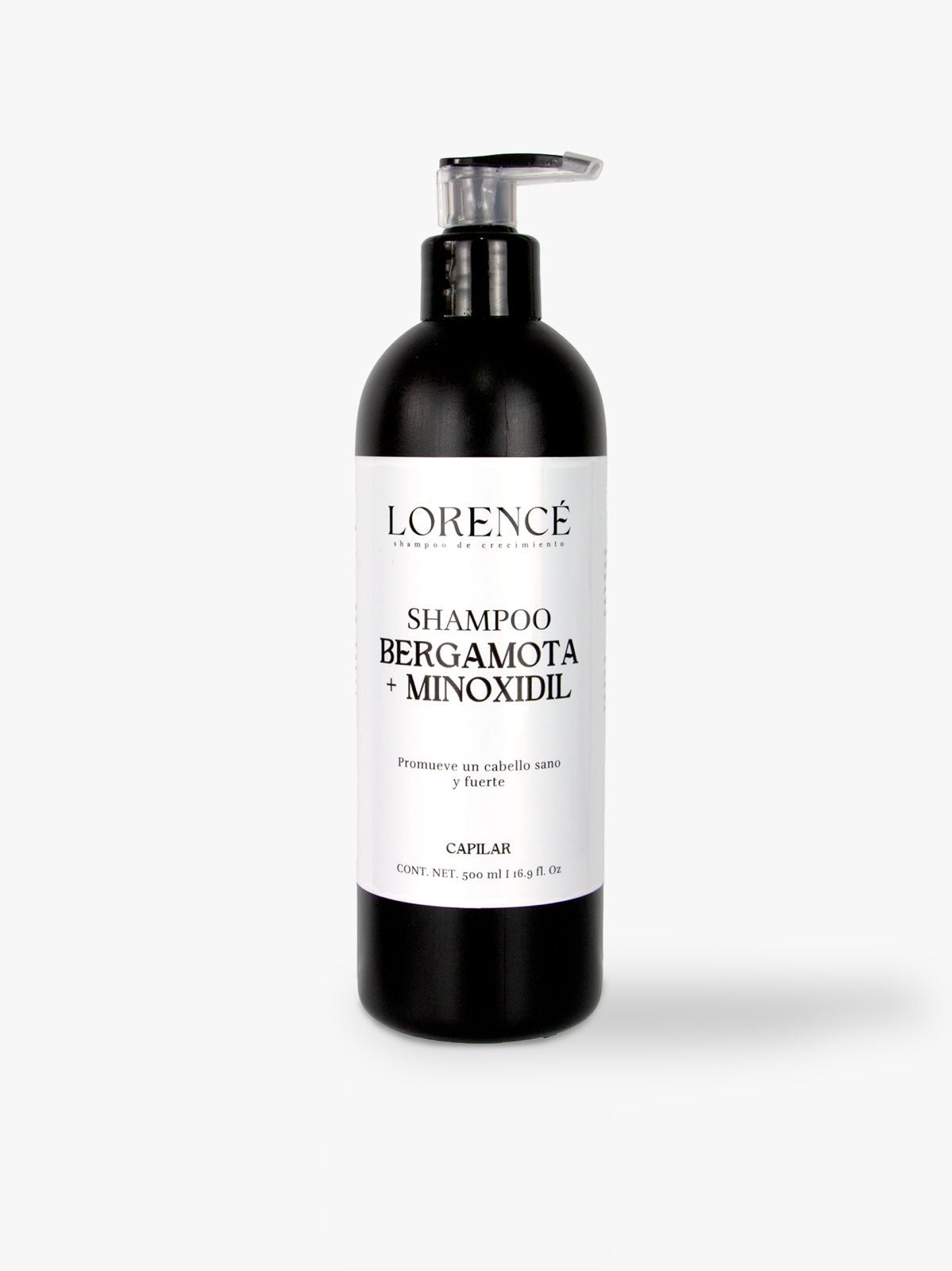 SHAMPOO CON MINOXIDIL 5% + BERGAMOTA